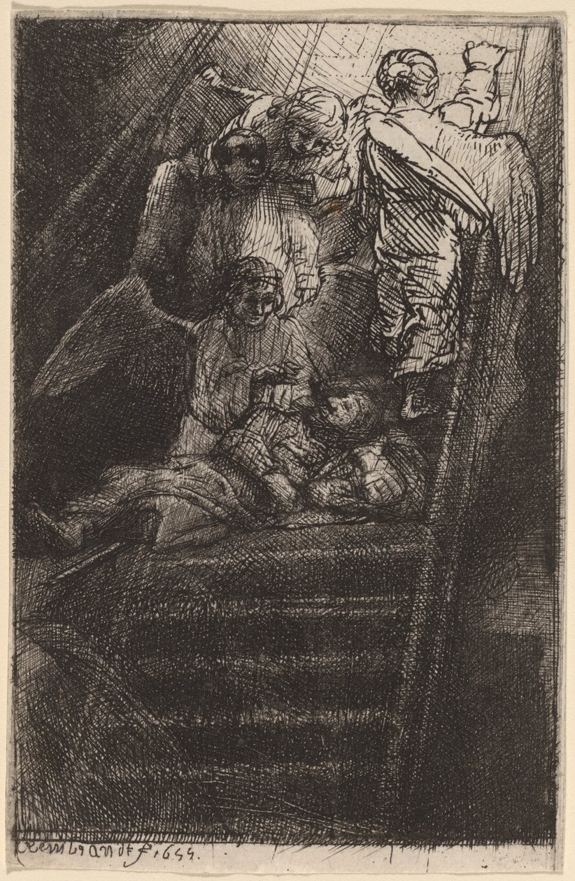 Jakobsleiter von Rembrandt van Rijn