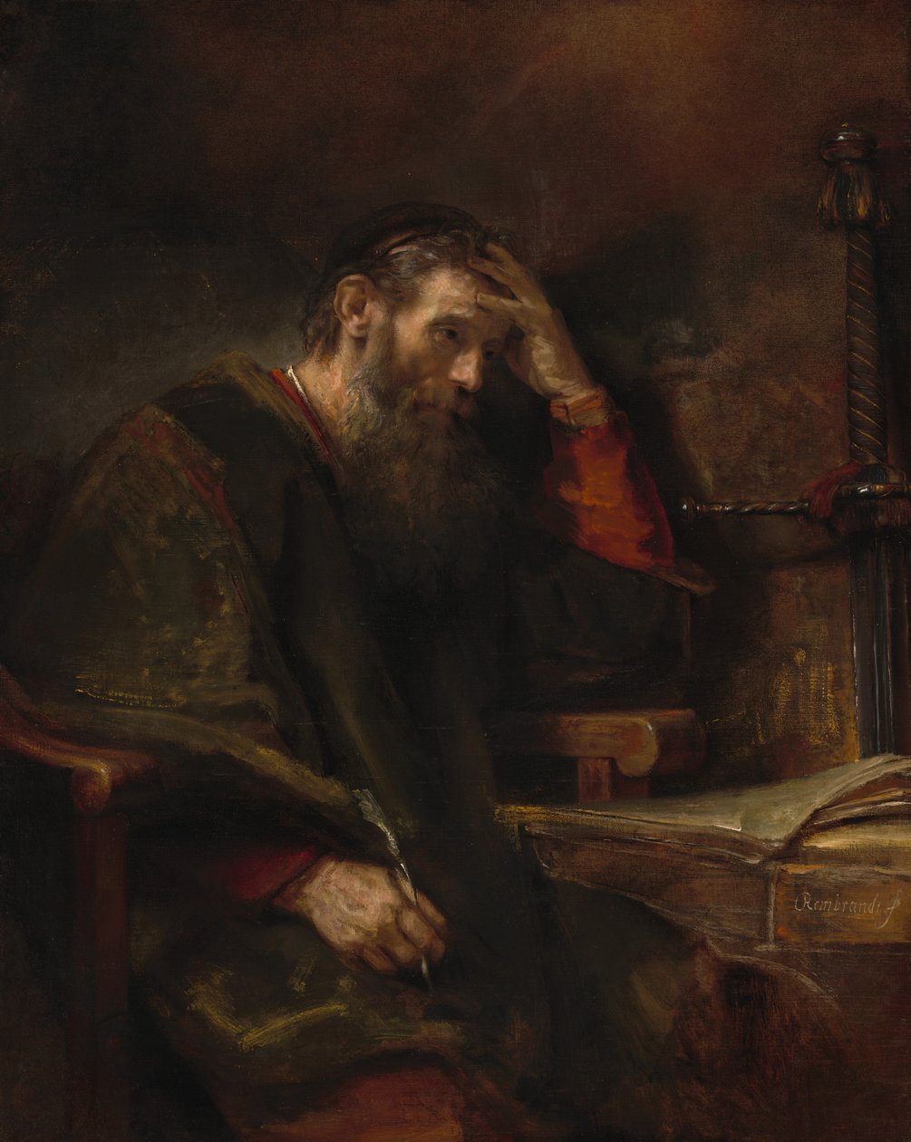 Der Apostel Paulus von Rembrandt van Rijn