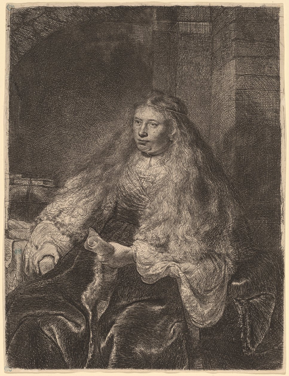 Die große jüdische Braut von Rembrandt van Rijn