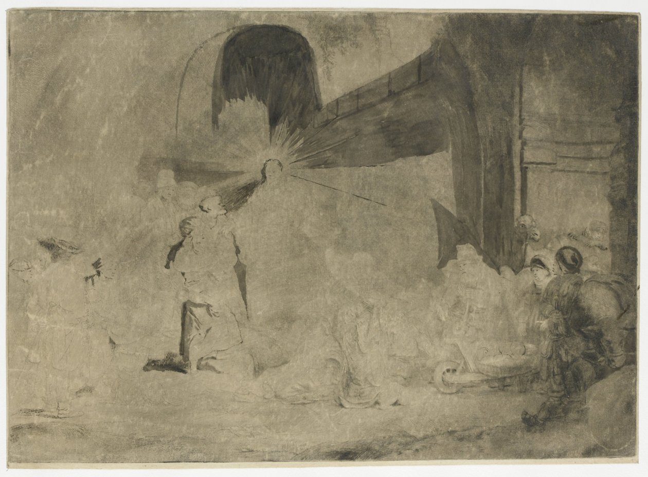 Der Hundertguldenblatt von Rembrandt van Rijn