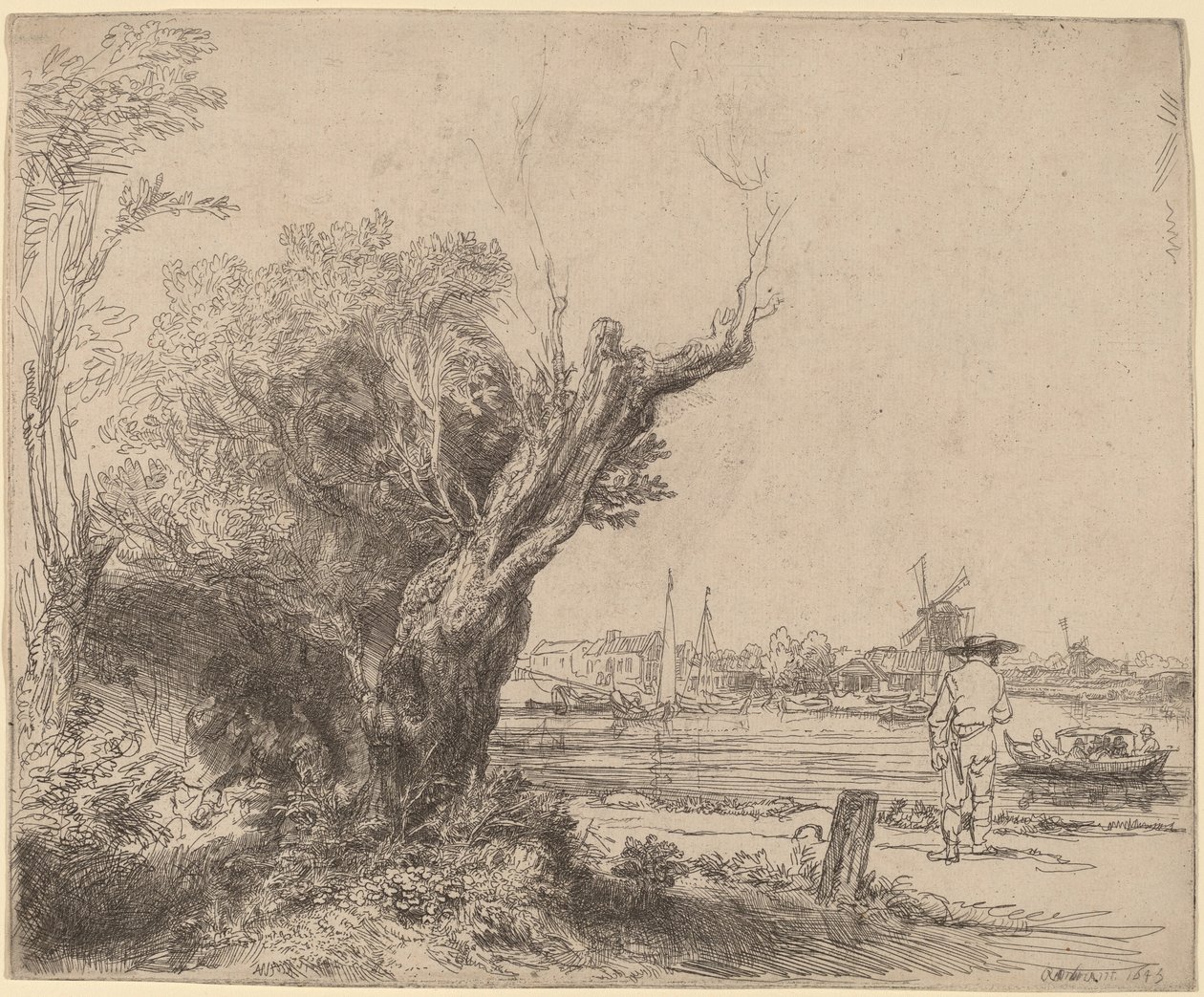 Der Omval von Rembrandt van Rijn