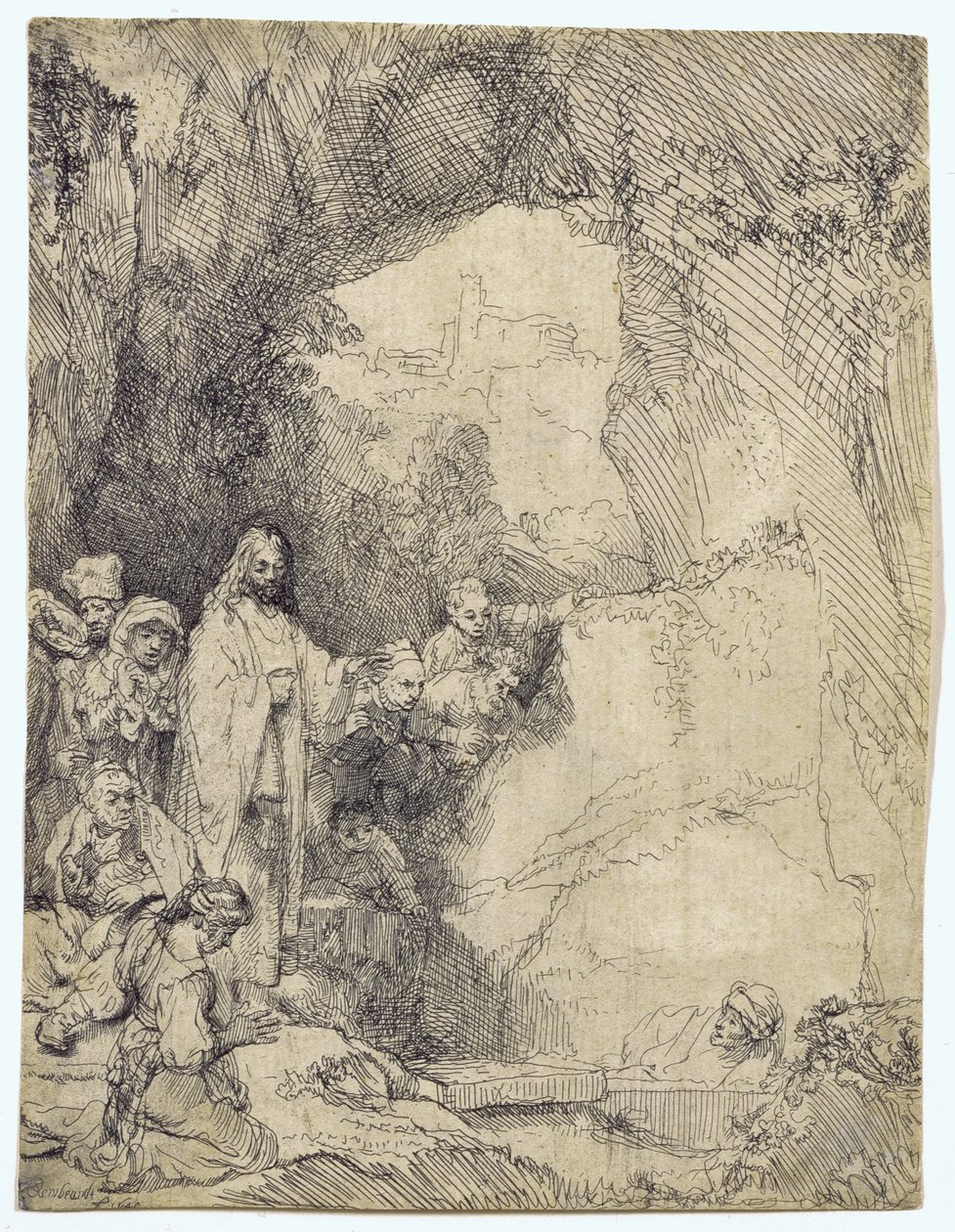 Die Auferweckung des Lazarus von Rembrandt van Rijn