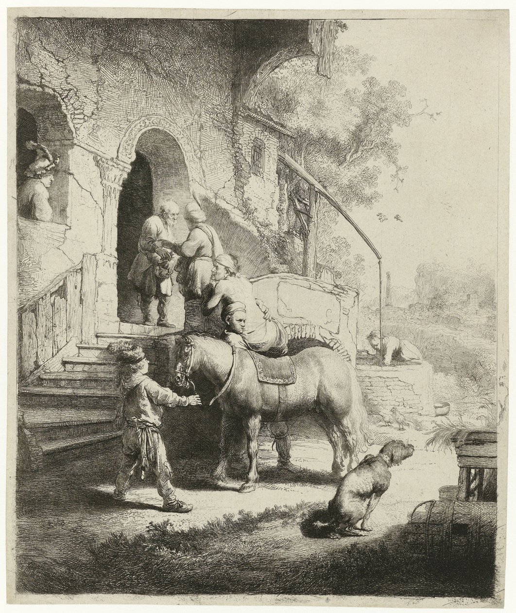 Der barmherzige Samariter von Rembrandt van Rijn