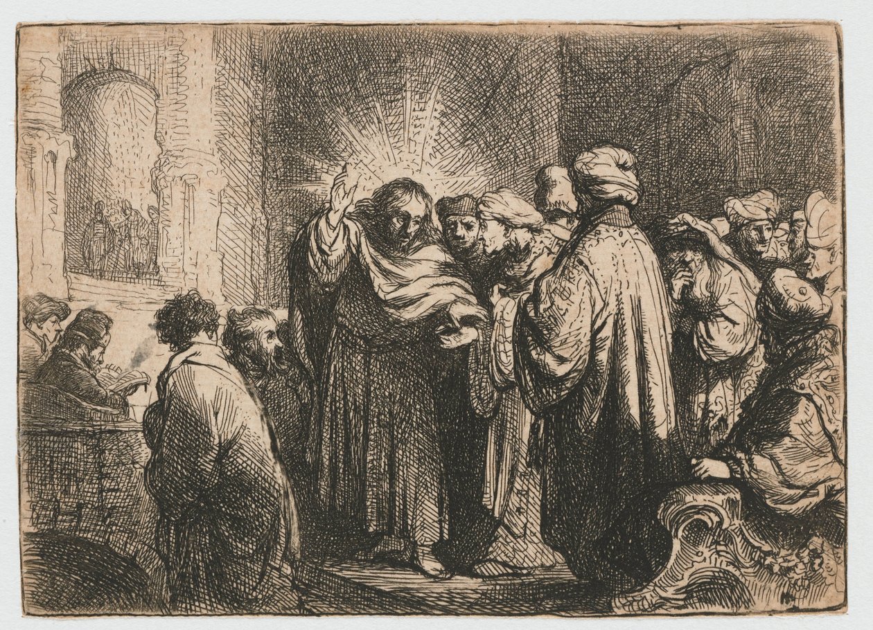 Das Zinsgroschen von Rembrandt van Rijn