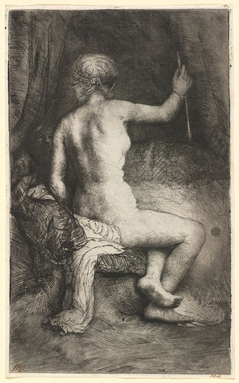 Frau mit dem Pfeil von Rembrandt van Rijn