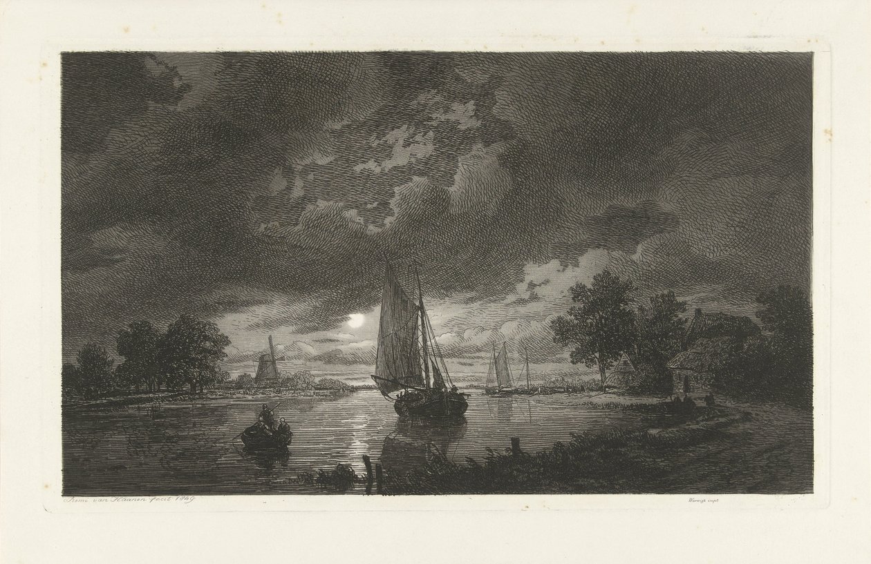 Flussansicht von Remigius Adrianus Haanen