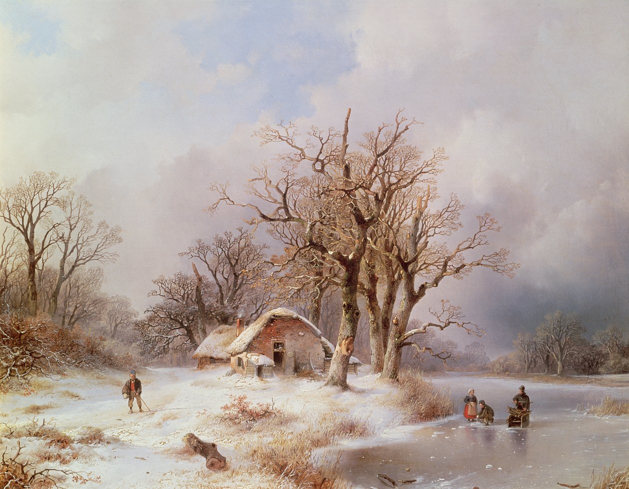Winterlandschaft von Remigius Adrianus Haanen
