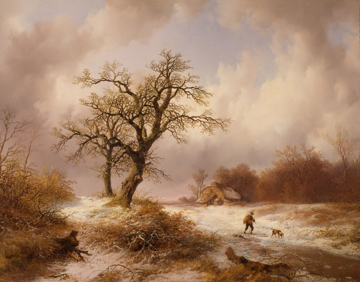Winterlandschaft von Remigius Adrianus van Haanen