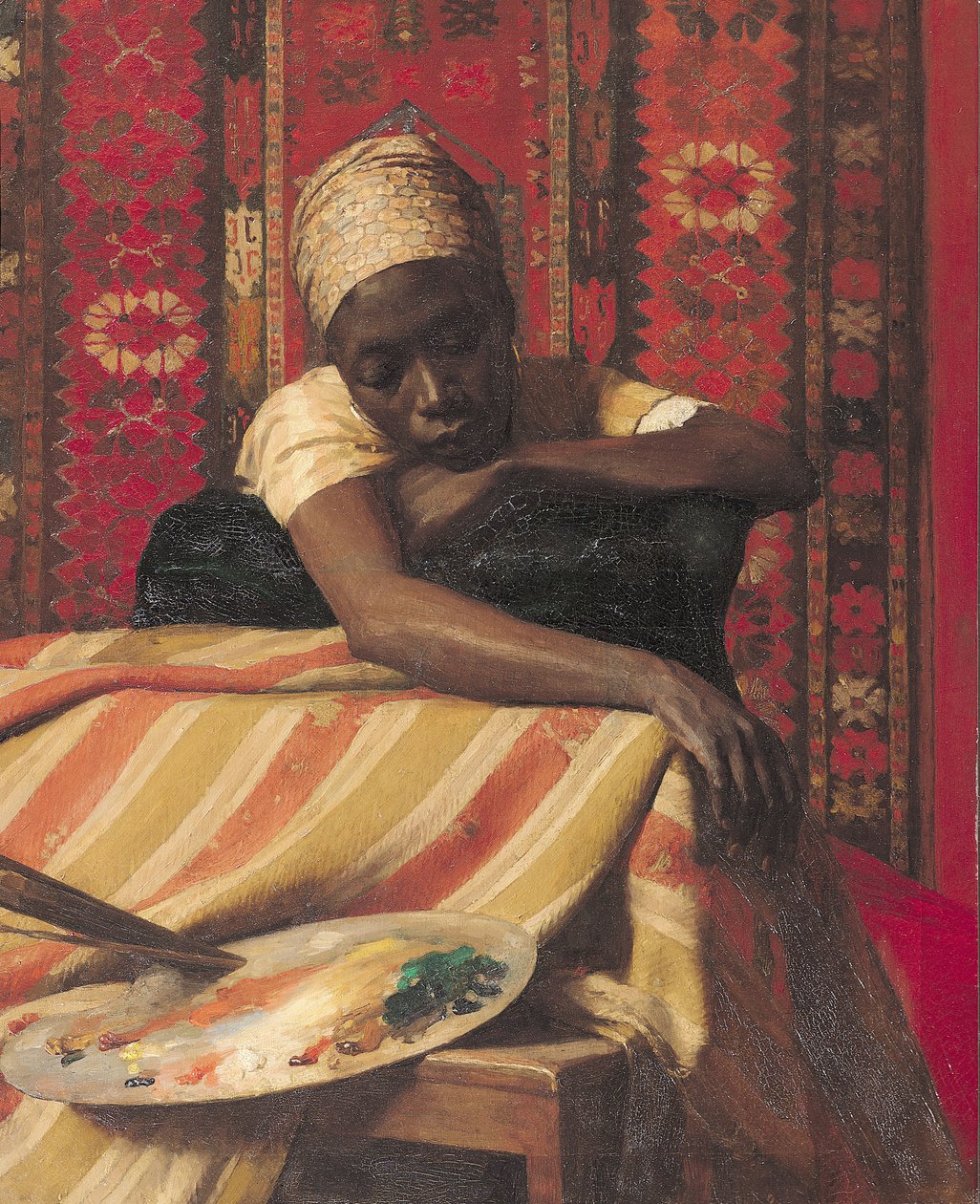 Das ruhende Modell von Remy Cogghe