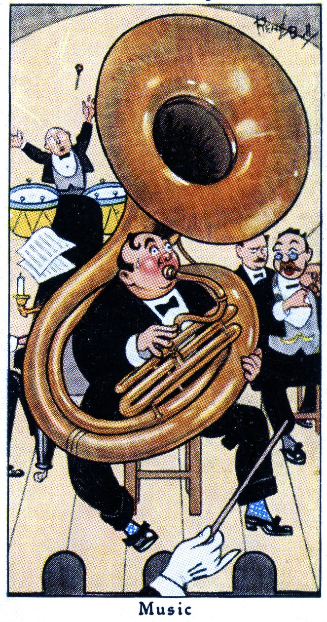 Musik, 1936 von René Bull