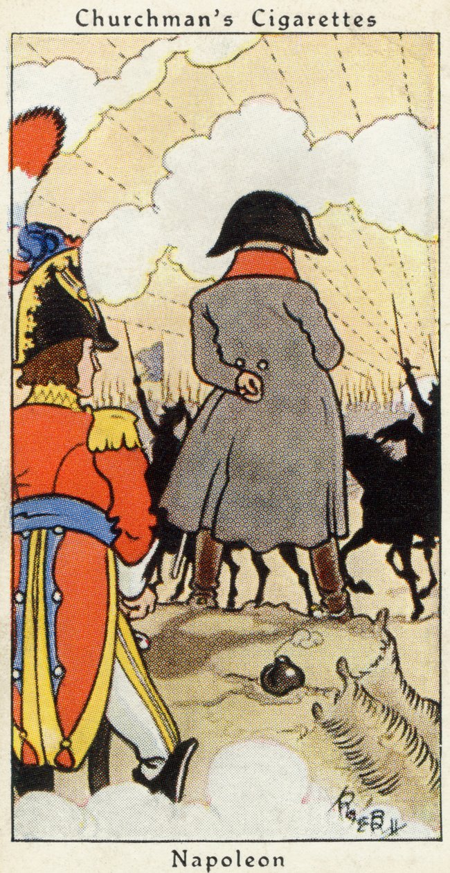 Napoleon Bonaparte - stehend von René Bull