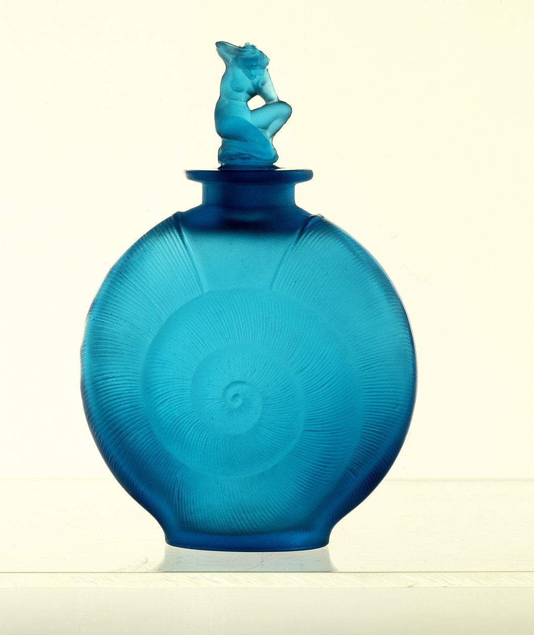 Amphitrite-Duftflasche und Stopfen von Rene Jules Lalique