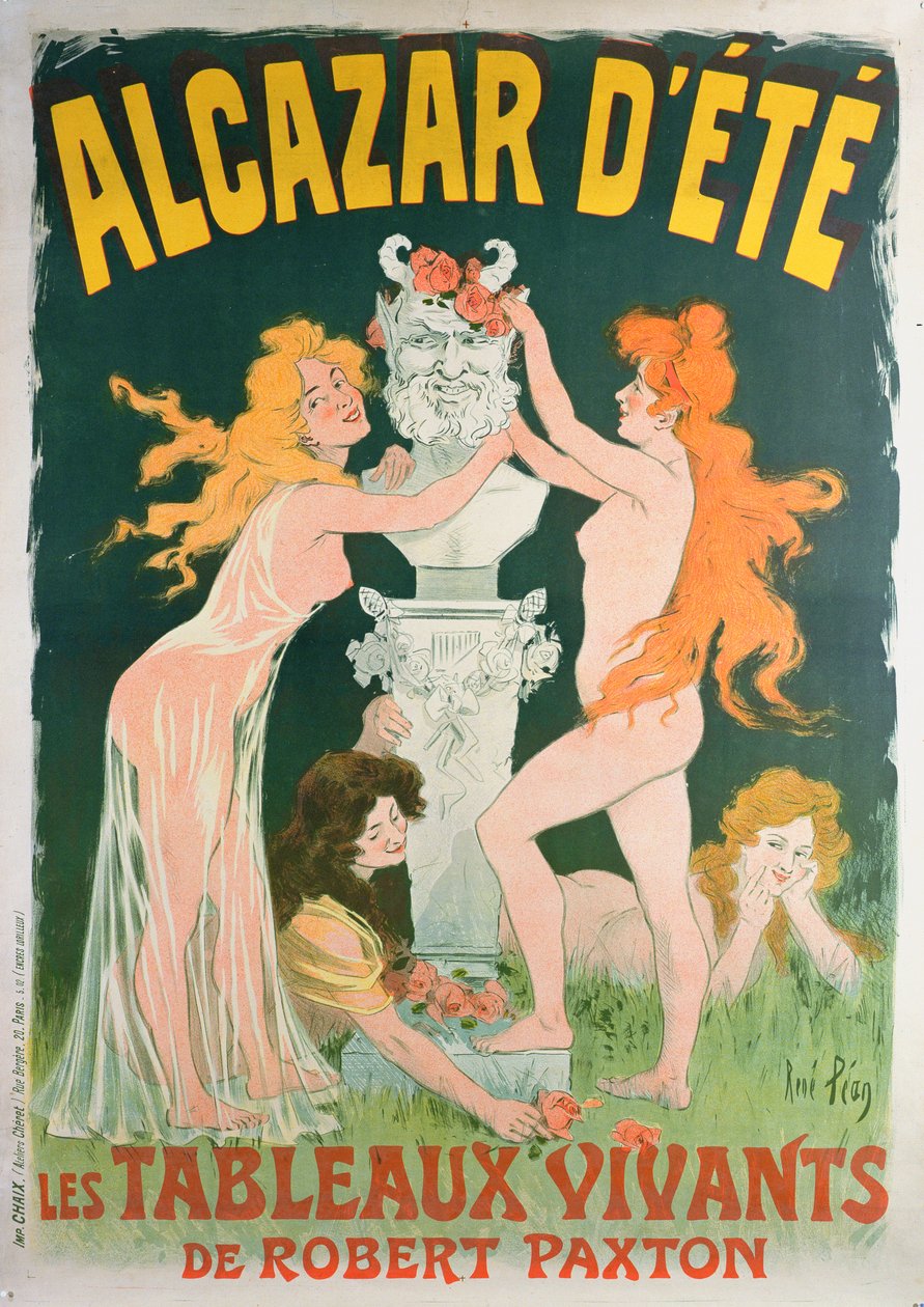 Lebende Tableaux, Alcazar d