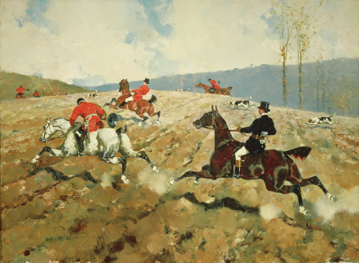 Jagd von Rene Princeteau