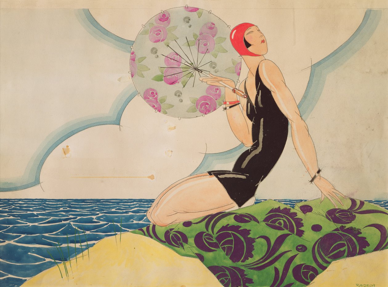 Badende, ca. 1925 von Rene Vincent