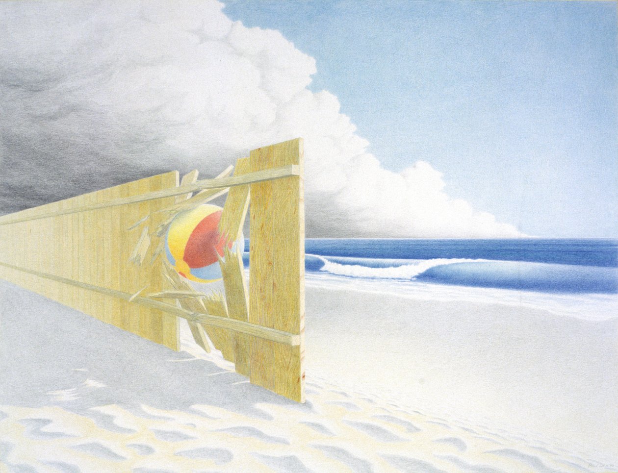 Strandball von Rene Boin