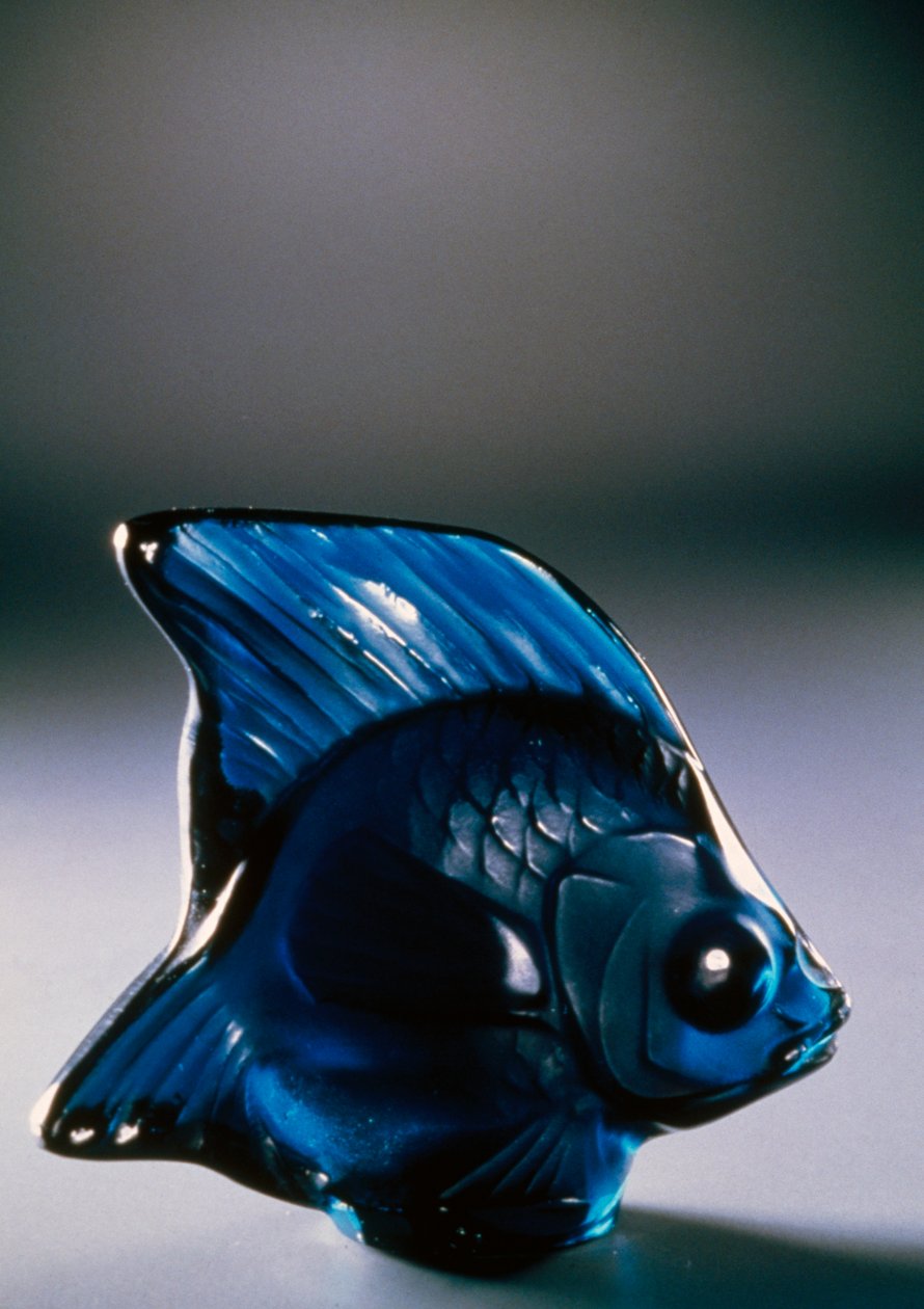 Fisch aus Glas von Rene Jules Lalique
