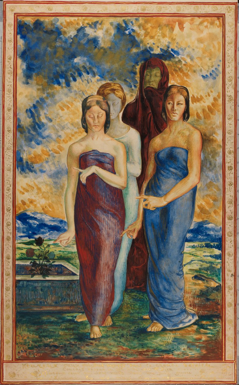 Allegorische Figuren von Rene Piot