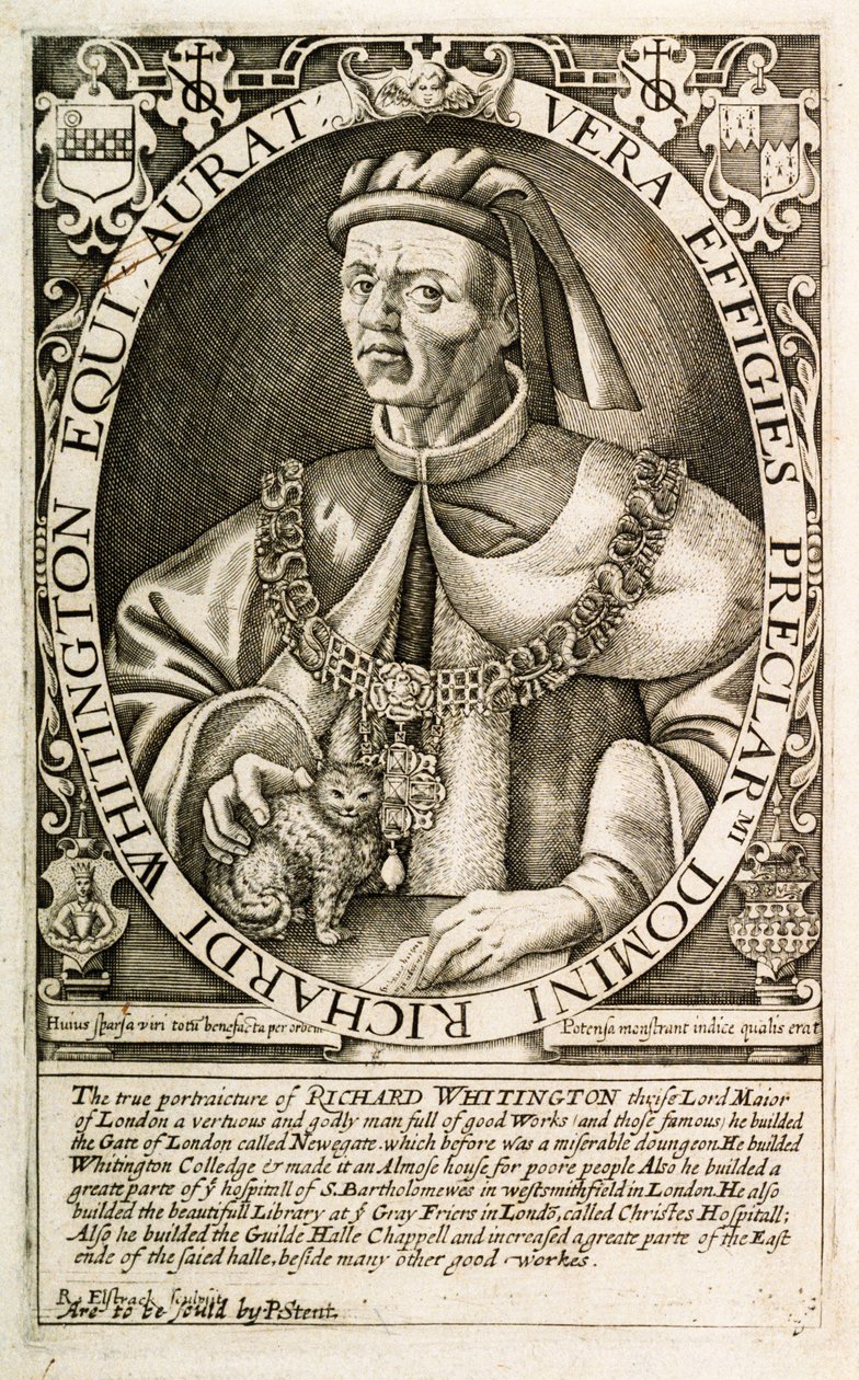 Dick Whittington, Bürgermeister von London von Renold Elstrack
