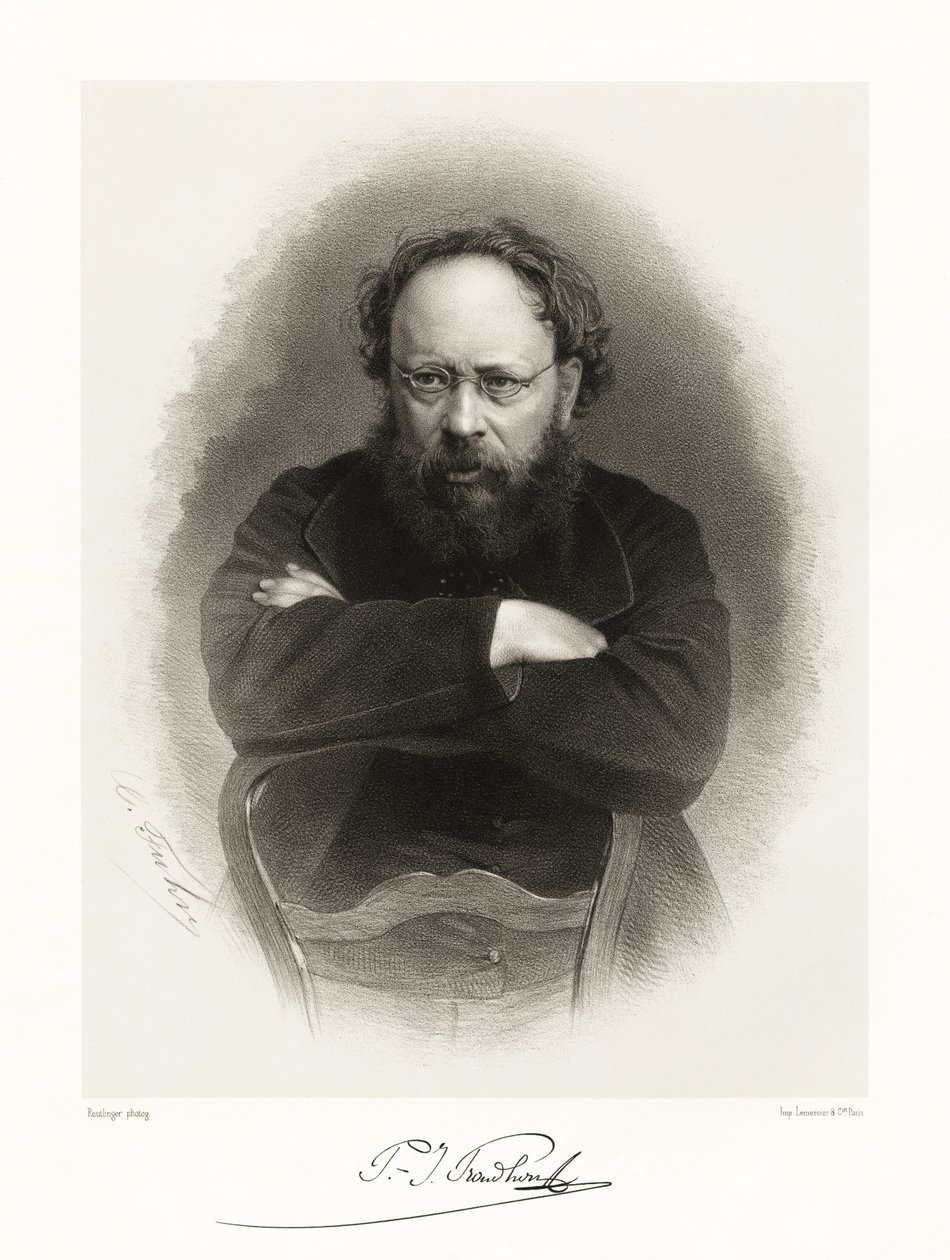 Pierre Joseph Proudhon von Reutlinger Studio