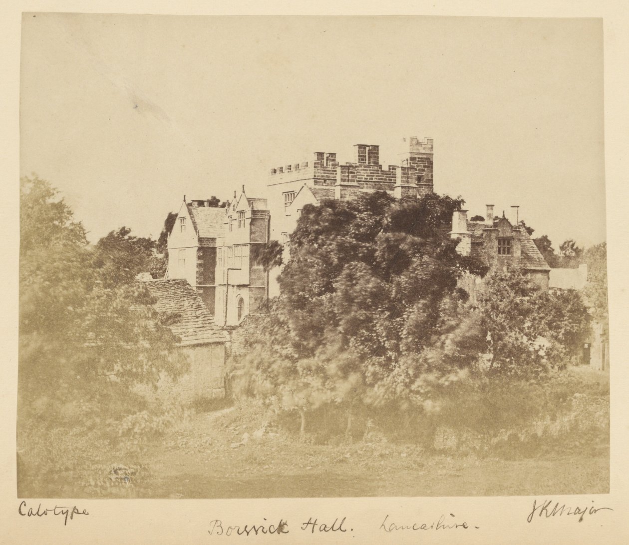 Borwick Hall, Lancashire von Reverend John Richardson Major