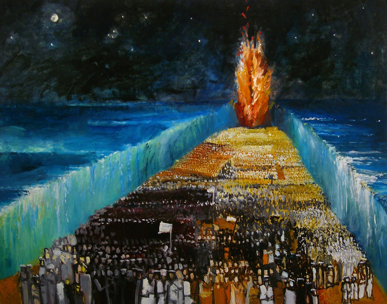 Exodus von Richard Contemporary Artist Mcbee