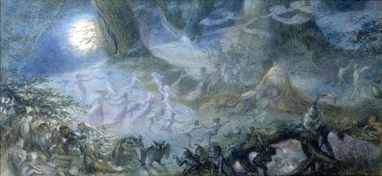 Tanzende Feen von Richard Doyle