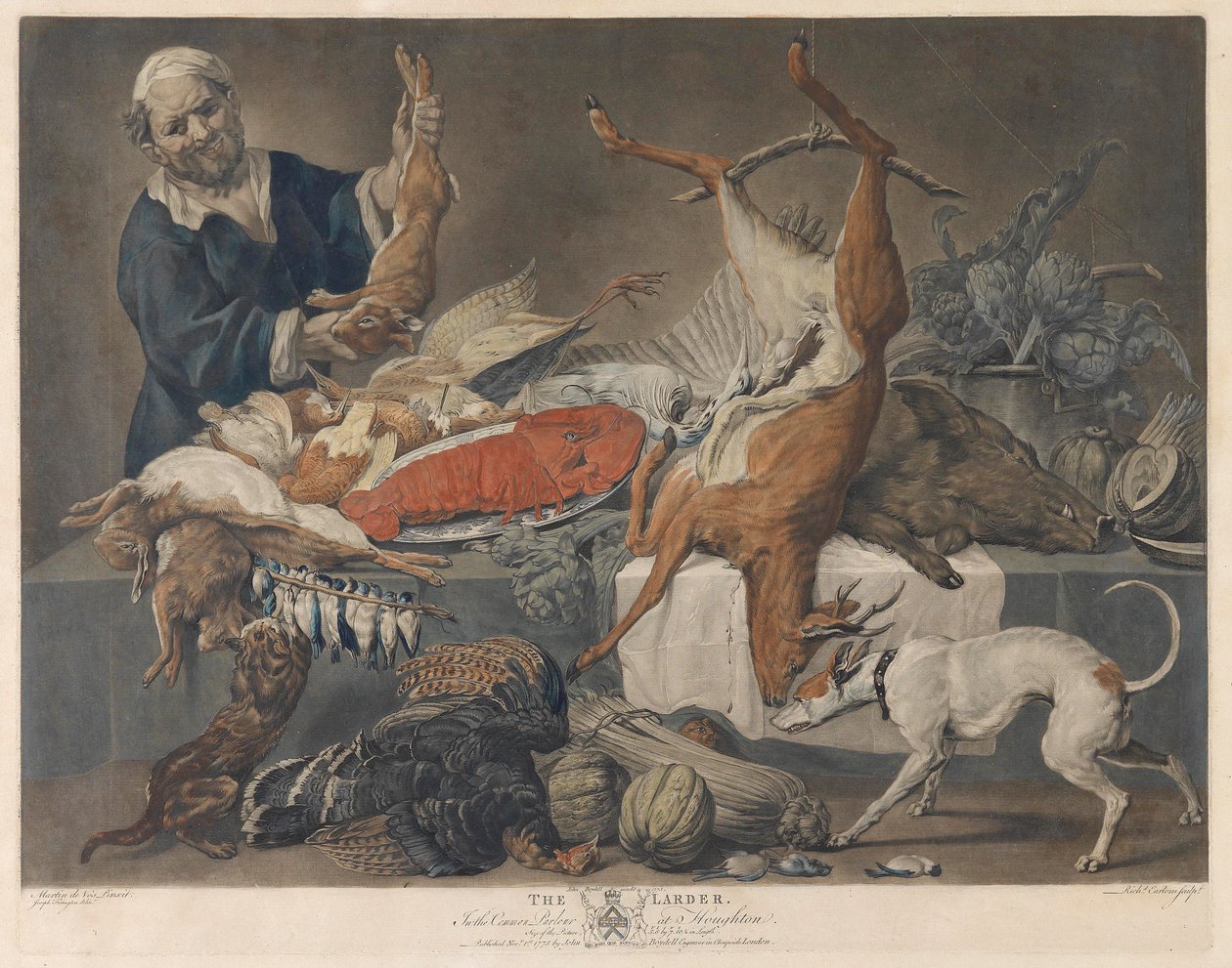 Die Speisekammer von Richard Earlom