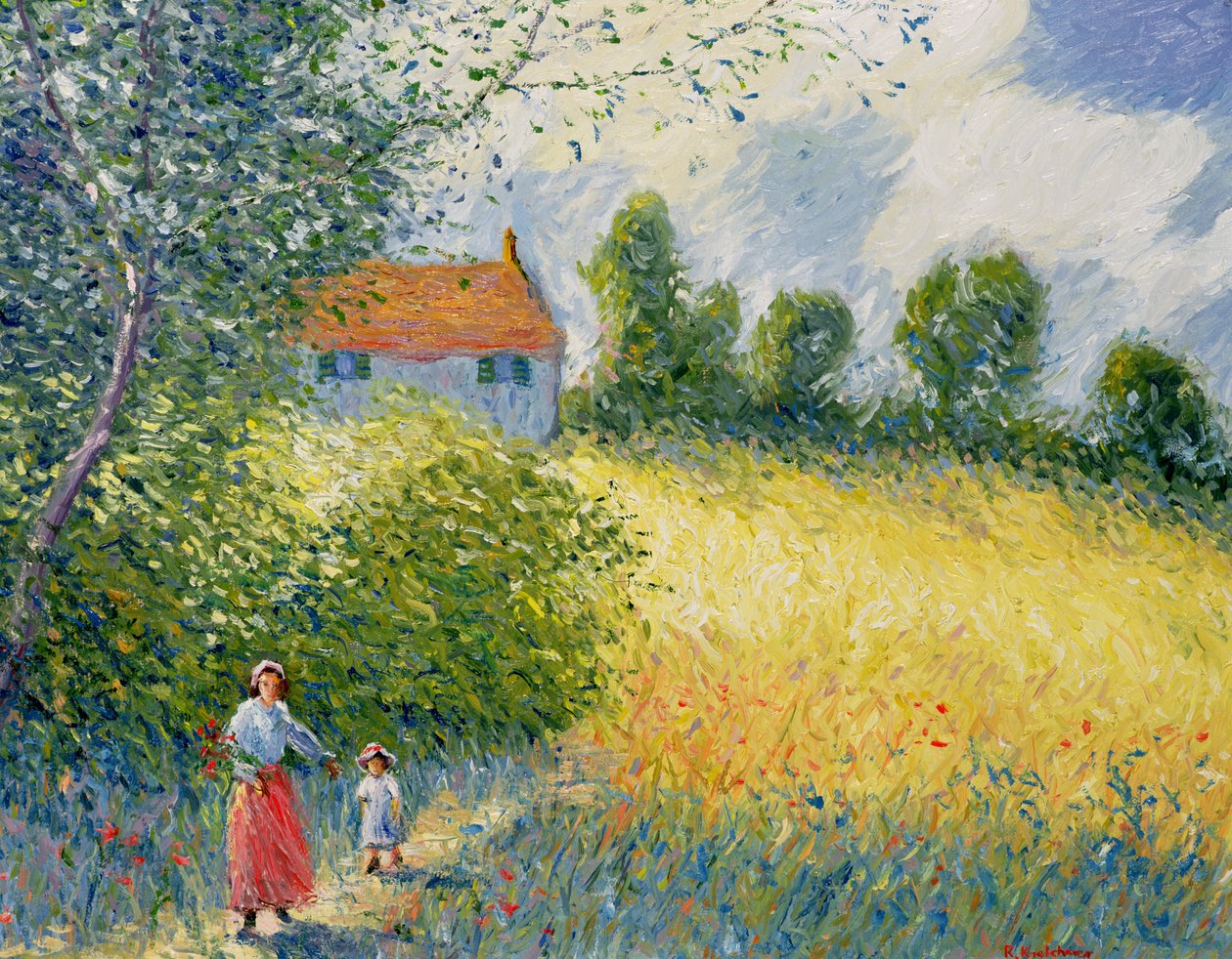 Der Wiesenpfad von Richard Kretchmer