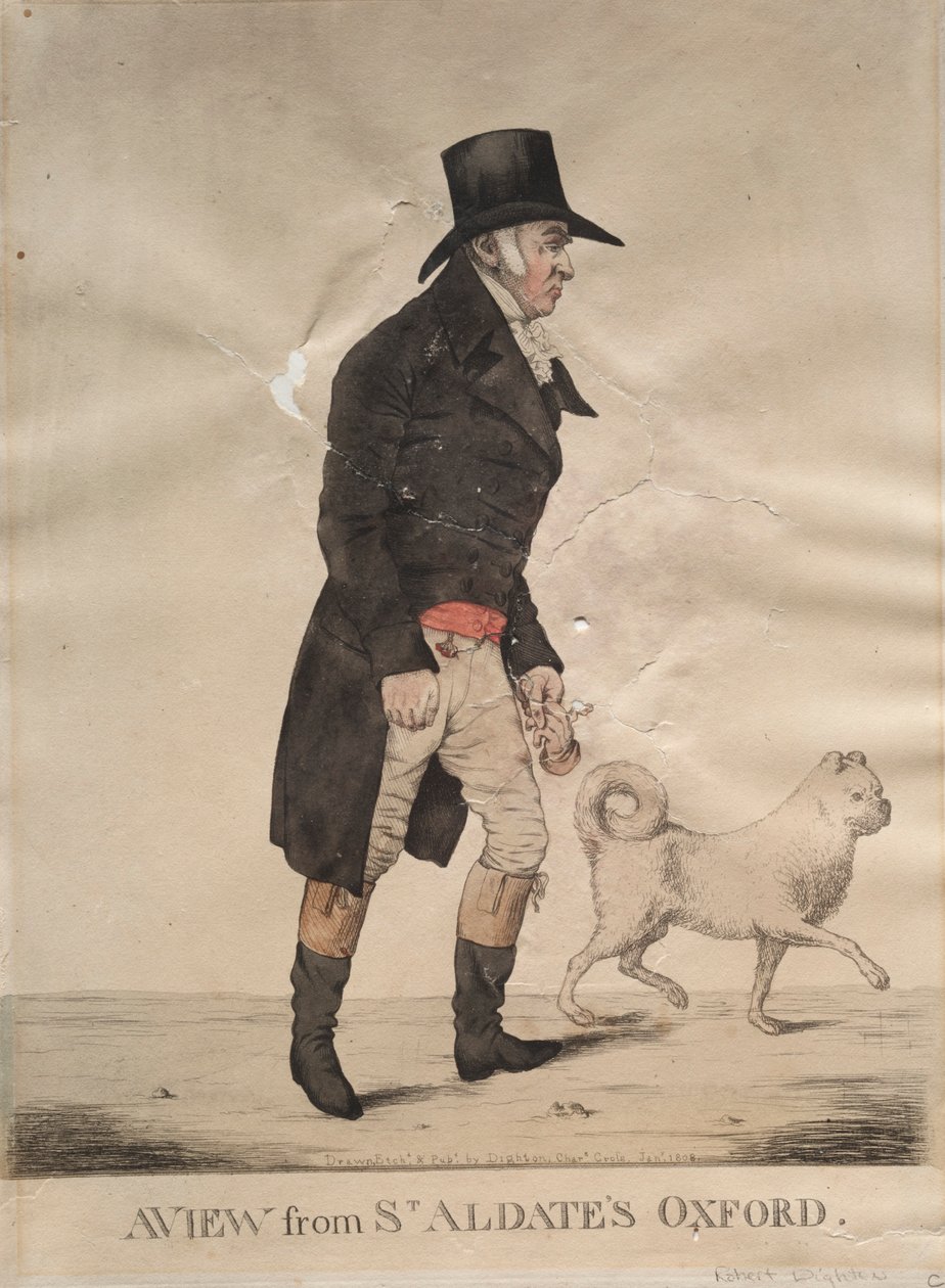 Ein Blick von St. Aldates, Oxford von Richard Dighton