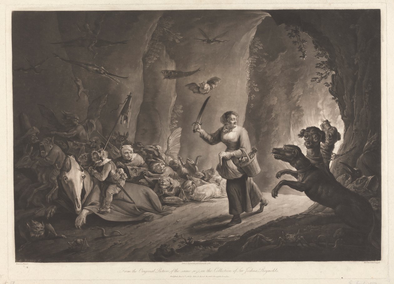 Die Zauberin von Richard Earlom