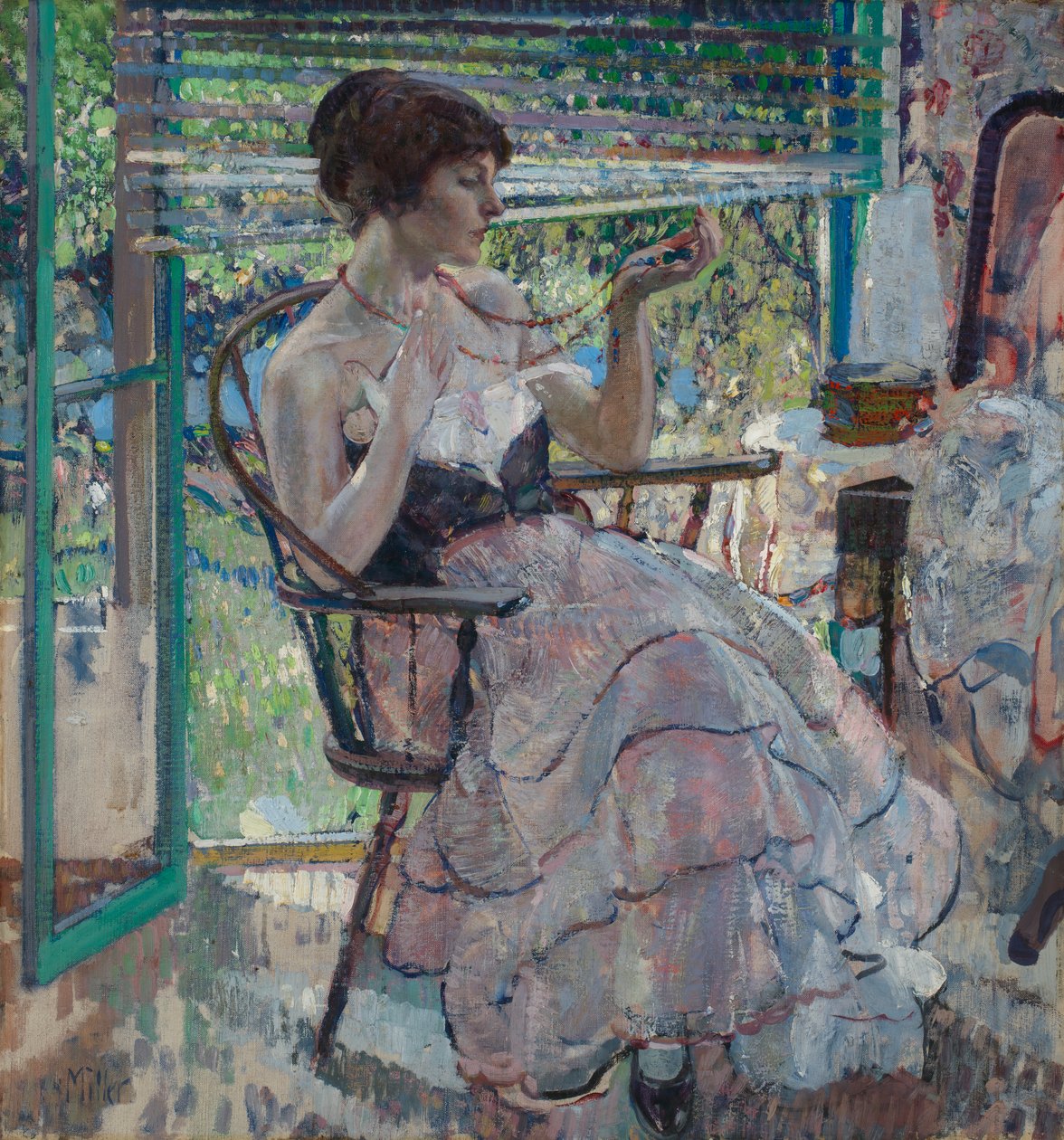 Die Halskette, ca. 1924 von Richard Emile Miller
