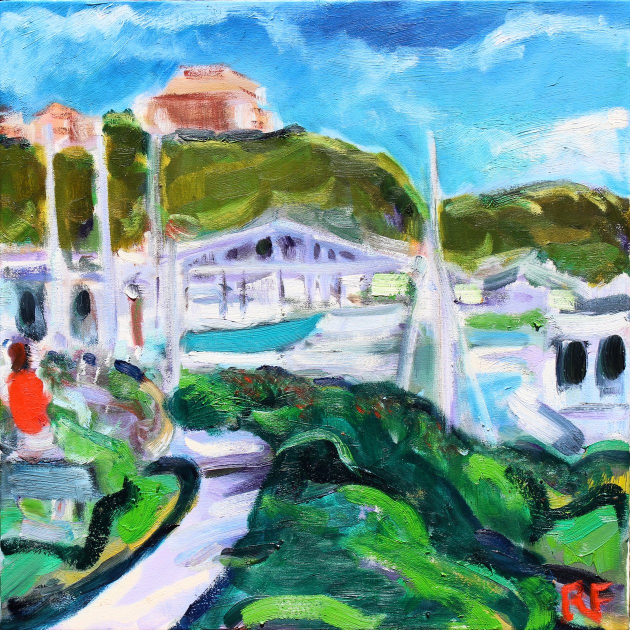 Bootsschuppen, Vallejo, 2018 von Richard Fox