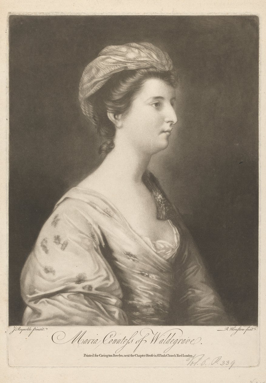 Maria, Gräfin Waldegrave von Richard Houston