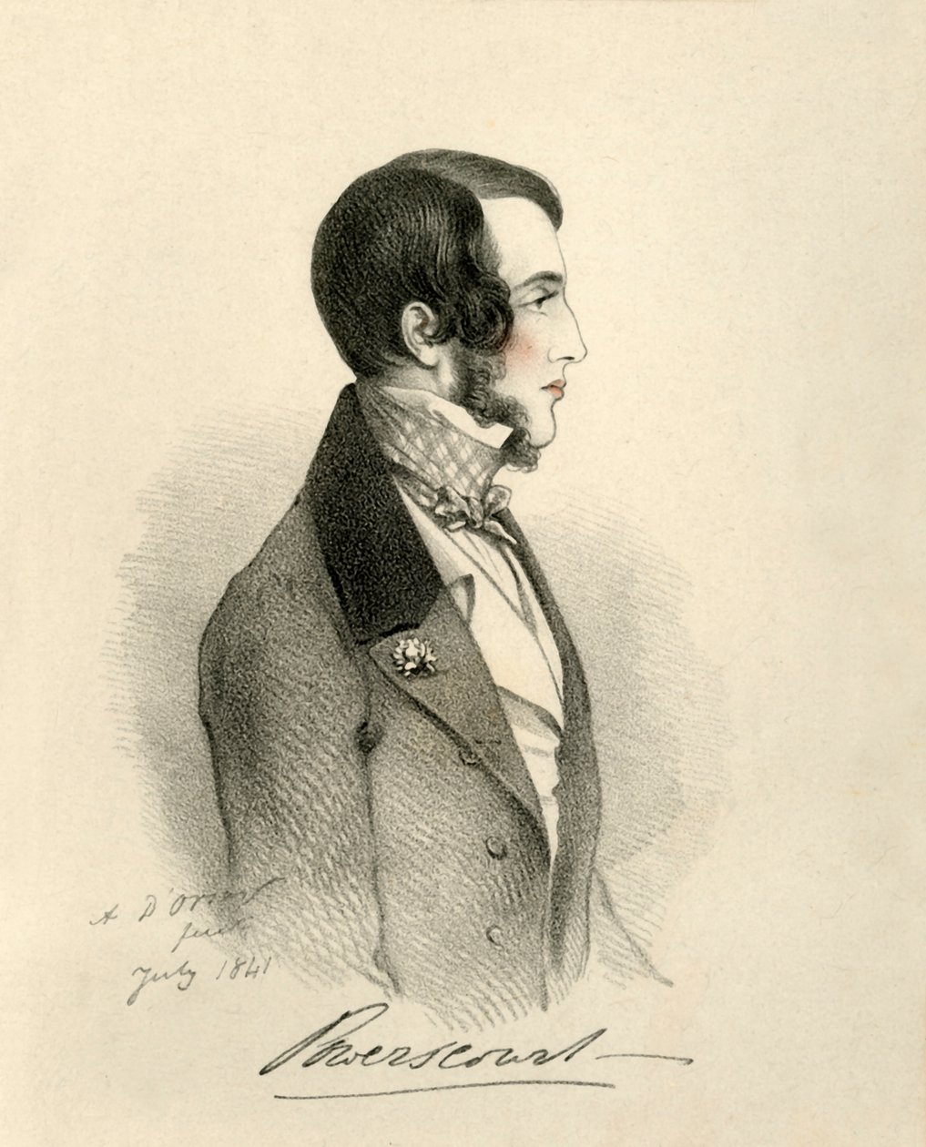 Viscount Powerscourt, 1841 von Richard James Lane