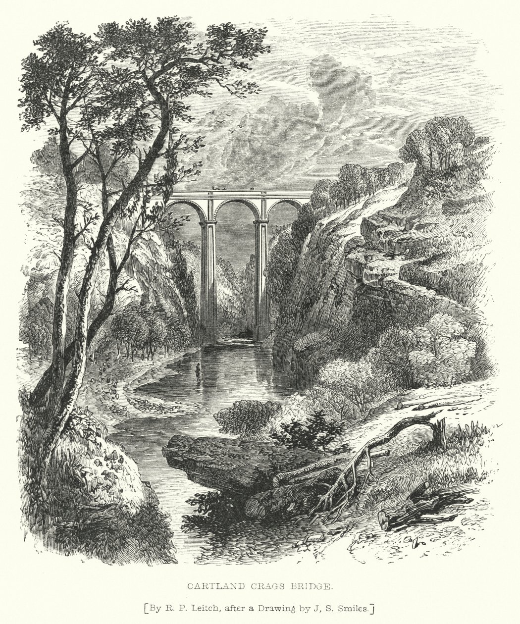 Cartland Crags Brücke von Richard Principal Leitch