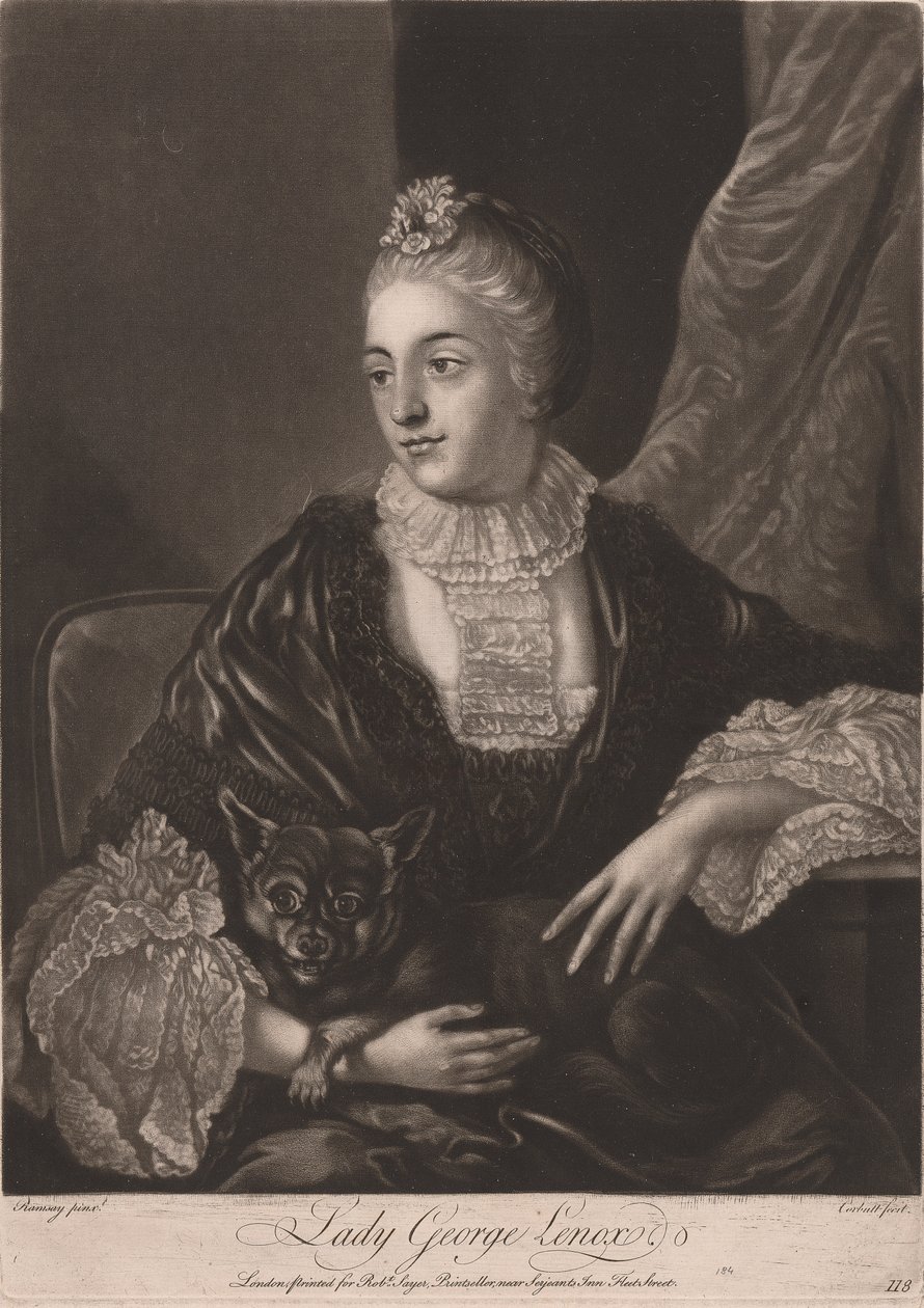 Lady George Lenox von Richard Purcell
