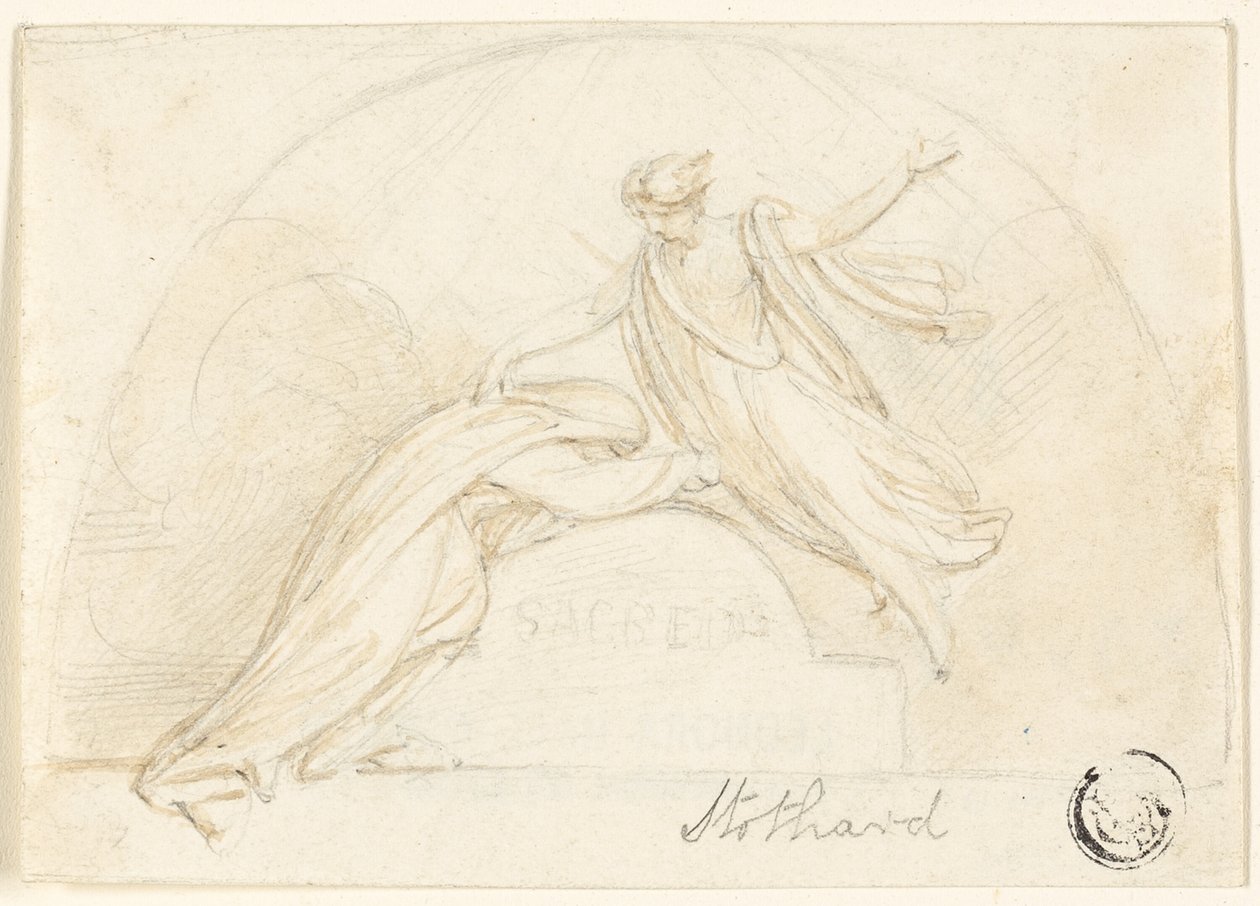 Entwurf für ein Grabdenkmal von Richard Westall