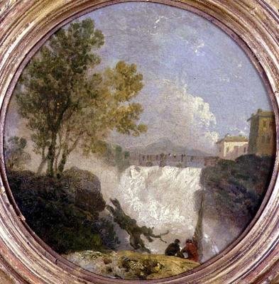 Das Wehr am Po von Richard Wilson