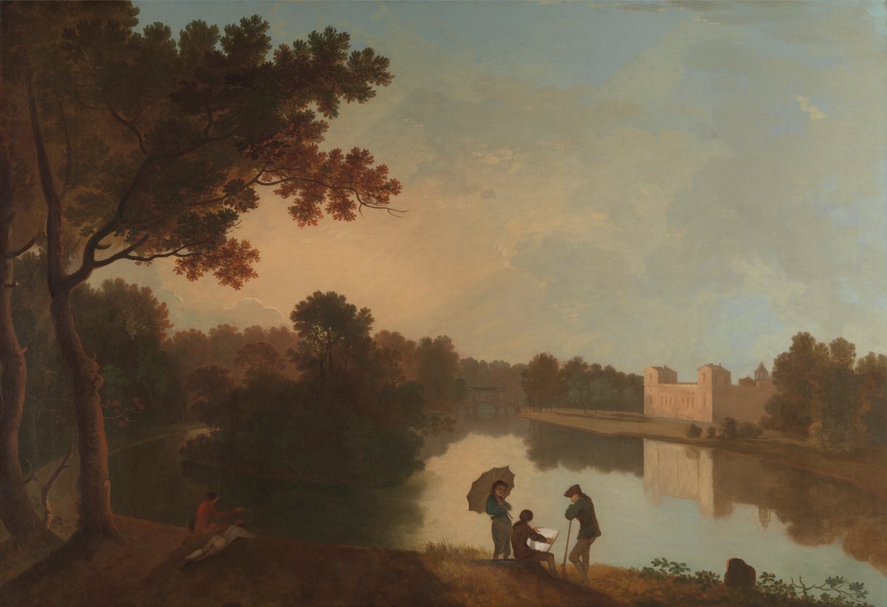 Wilton House von Südosten von Richard Wilson