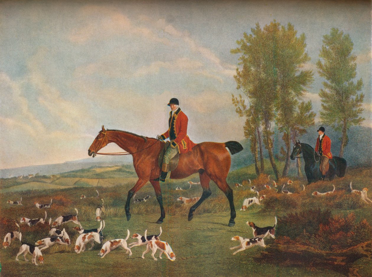 Die Harriers Seiner Majestät, 19. Jahrhundert von Richard Woodman
