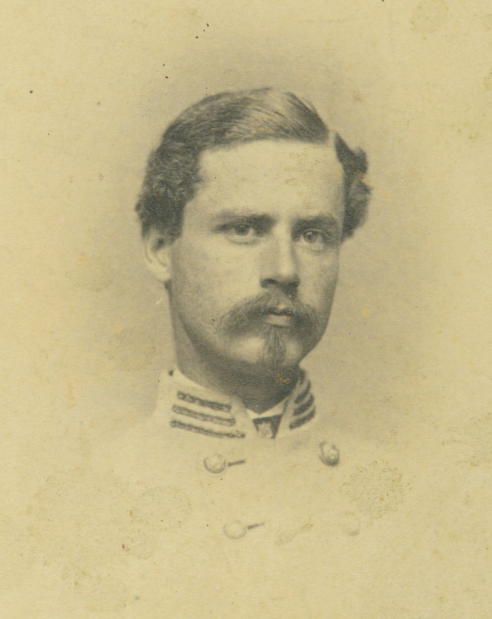 Büste eines Mannes in Uniform von Richmond Vannerson and Jones