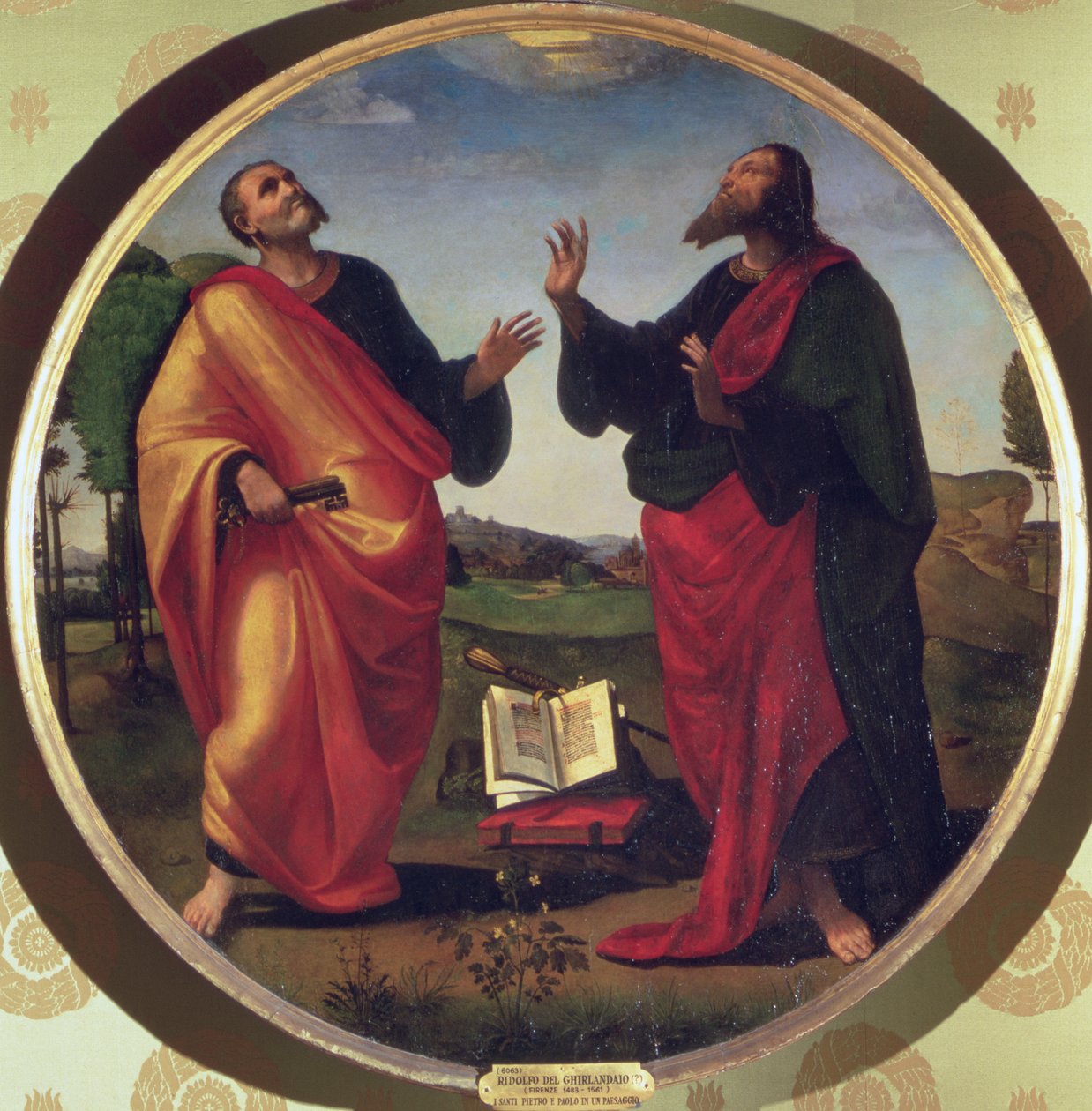 St. Peter und St. Paul von Ridolfo , Il Ghirlandaio