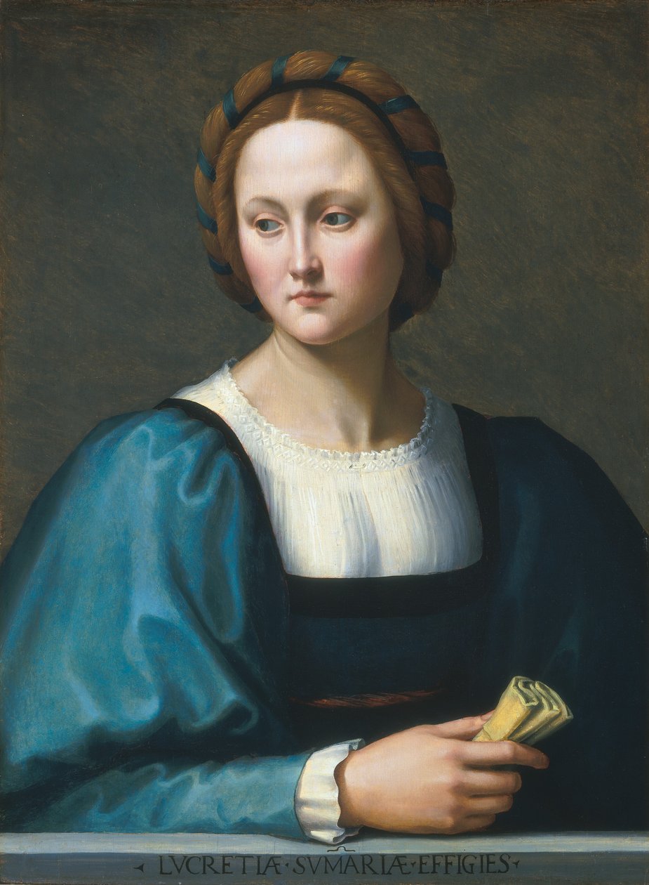 Lucrezia Sommaria von Ridolfo Ghirlandaio