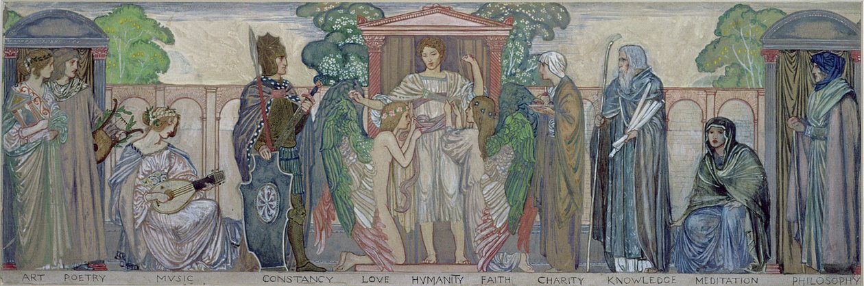 Kunst, Poesie, Musik, etc. von Robert Anning Bell