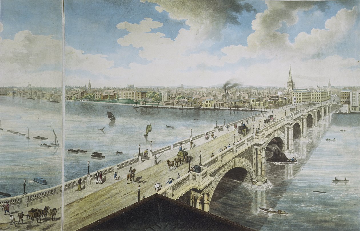 Panoramablick auf London, 1792-93 von Robert Barker
