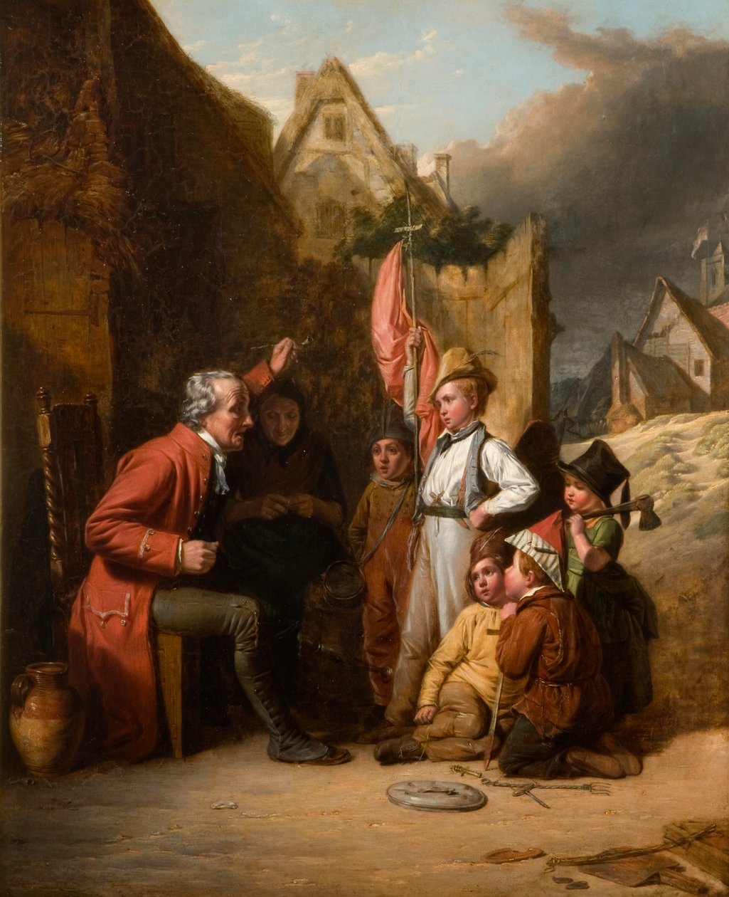 Altes Holzbein, 1830 von Robert Farrier
