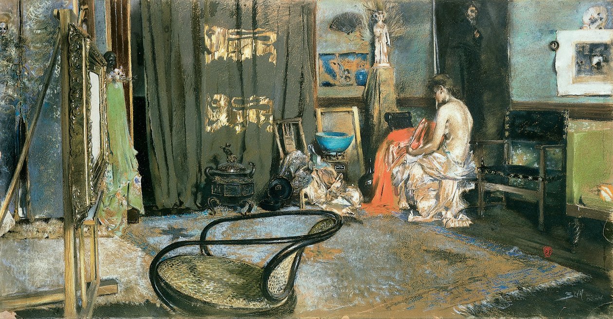 Atelier von Robert F. Blum von Robert Frederick Blum