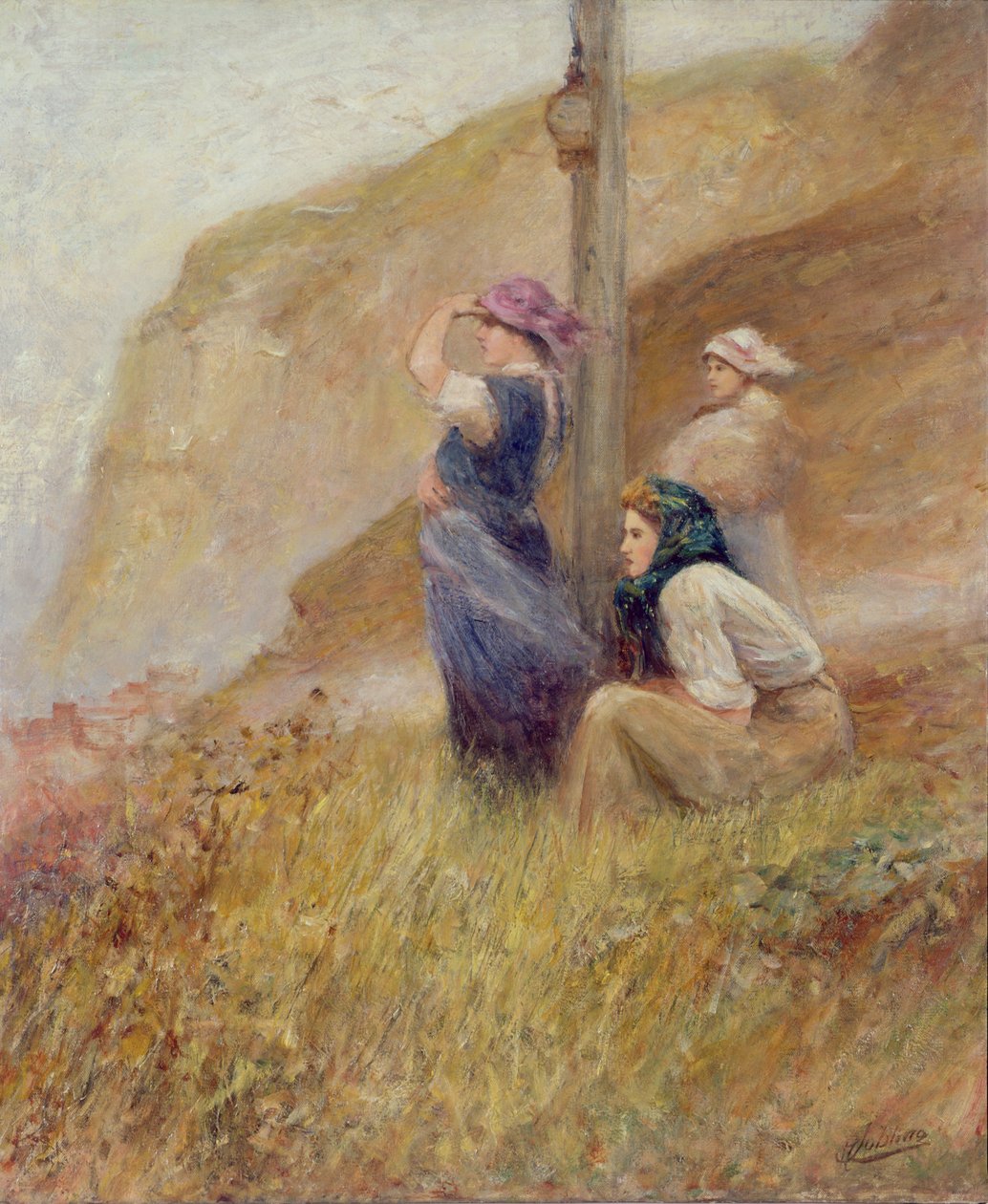 Warten auf den Klippen von Robert Jobling