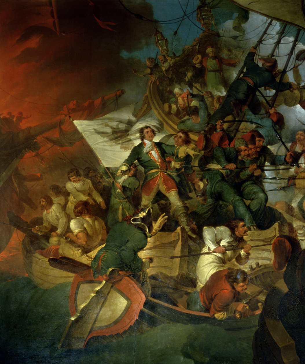 Eroberung von Asow, 18. Mai 1696 von Robert Kerr Porter